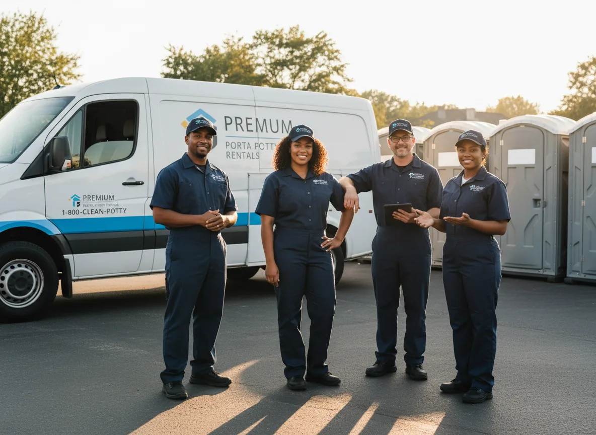 VIP Portable Toilets company in Frederic, WI